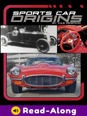 cover image of Sports Car Origins